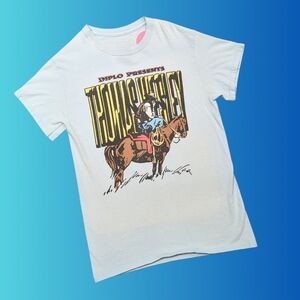 Official Diplo Presents Thomas Wesley Light Blue T-Shirt Size S